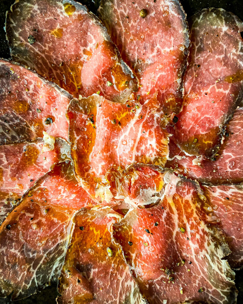 Beef Carpaccio The Dry Age Boutique