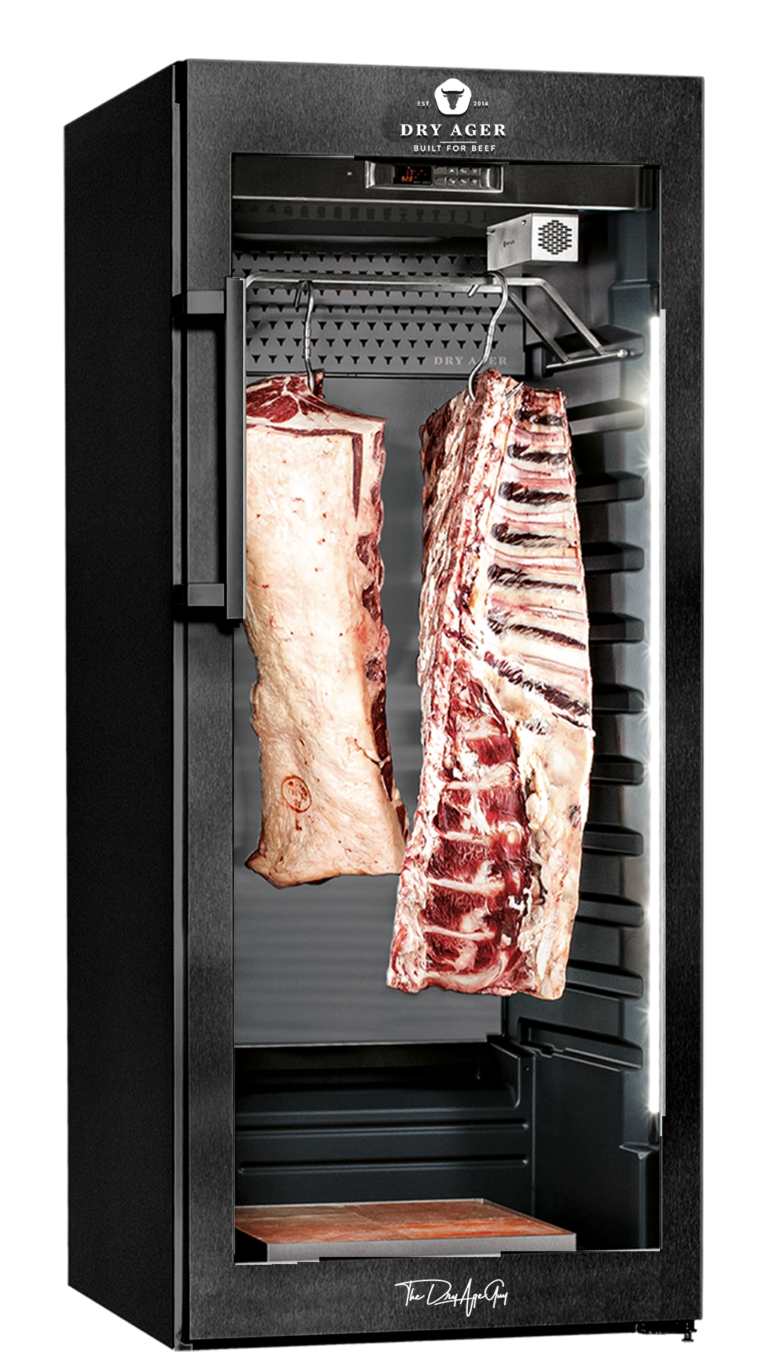 Dry Ager DX-1000; Premium Smart Aging; dry aging beef; dry aged steaks in refrigerator; dry age guy; dry age meat; dry ager dubai; dry ager fridge price; dry age boutique; meat dry; steak ager; dry aged beef dubai;